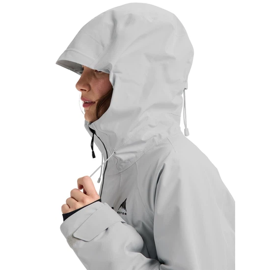 Damska Kurtka Snowboardowa Burton Reserve GORE-TEX 2L Insulated (Gray Cloud) FW26_8 thumbnail