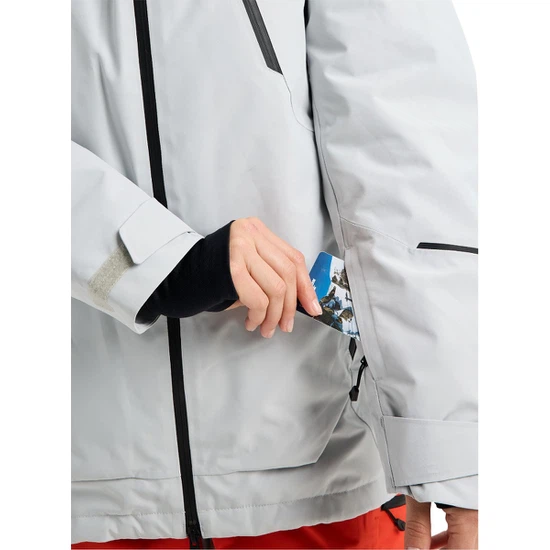 Damska Kurtka Snowboardowa Burton Reserve GORE-TEX 2L Insulated (Gray Cloud) FW26_5 thumbnail