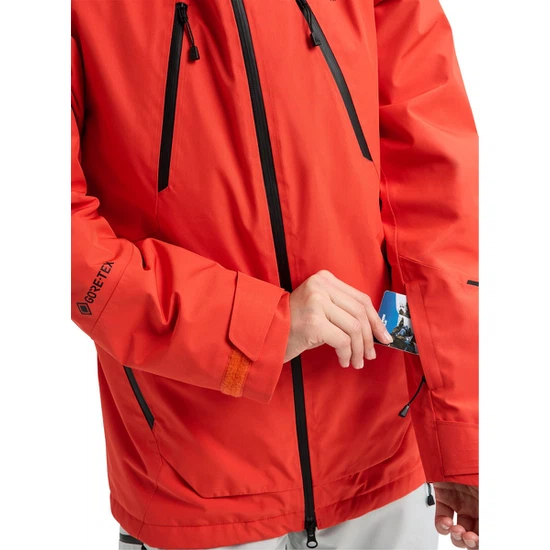 Damska Kurtka Snowboardowa Burton Reserve GORE-TEX 2L Insulated (Fiesta Red) FW26_4 thumbnail