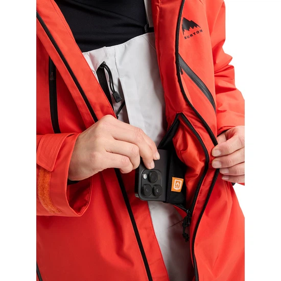 Damska Kurtka Snowboardowa Burton Reserve GORE-TEX 2L Insulated (Fiesta Red) FW26_5 thumbnail