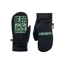 Rękawice Snowboardowe From Burton to the World Park Mittens (True Black) SS26_1 thumbnail