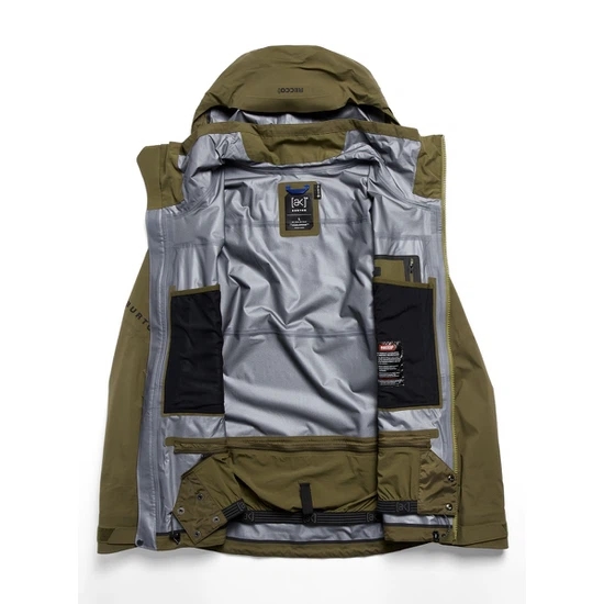 Kurtka Snowboardowa Burton AK GORE-TEX 3L Hover Stretch (Dried Moss) FW27_8
