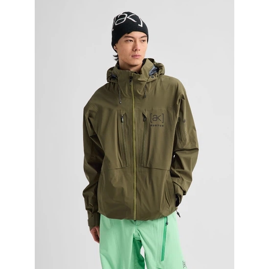 Kurtka Snowboardowa Burton AK GORE-TEX 3L Hover Stretch (Dried Moss) FW27_1