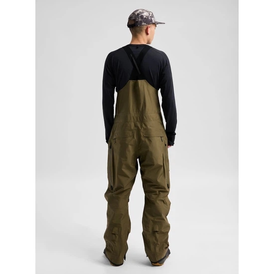 Spodnie Snowboardowe Burton AK GORE-TEX 3L Freebird Bib (Dried Moss) FW27_3