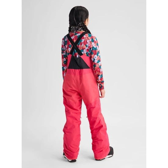Dziecięce Spodnie Snowboardowe Burton Skylar Bib (Azalea Pink) FW27_3