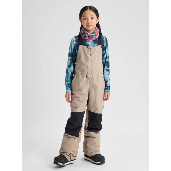 Dziecięce Spodnie Snowboardowe Burton Skylar Bib (Summit Taupe) FW27_1