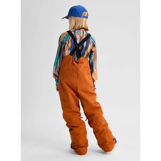 Dziecięce Spodnie Snowboardowe Burton Skylar Bib (Spiced Chai) FW27_3