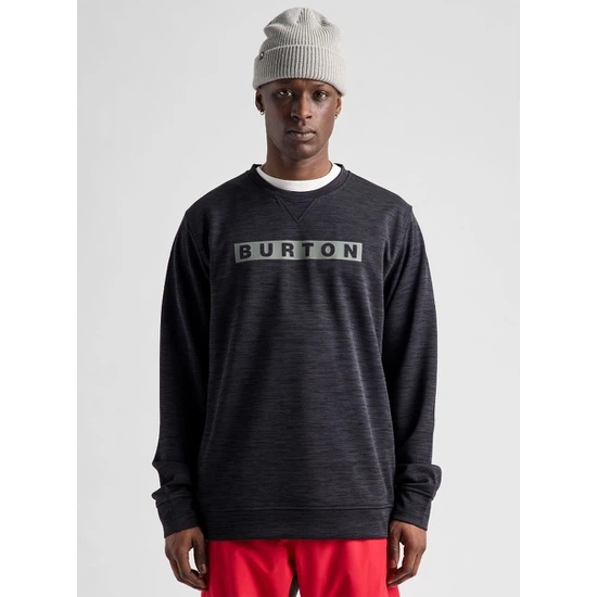 Bluza Aktywna Burton Oak Crew (True Black Heather) FW27_1
