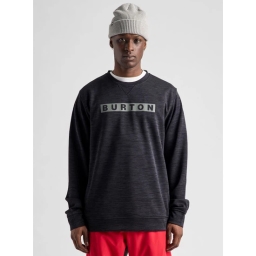 Bluza Aktywna Burton Oak Crew (True Black Heather) FW27_1 thumbnail