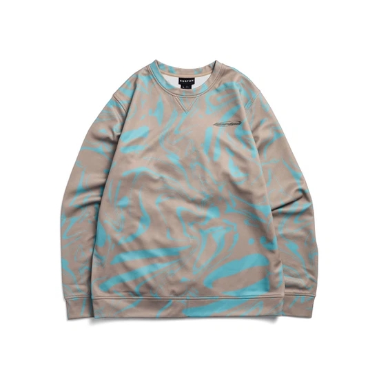 Bluza Aktywna Burton Oak Crew (Liquid Mineral) FW27_5