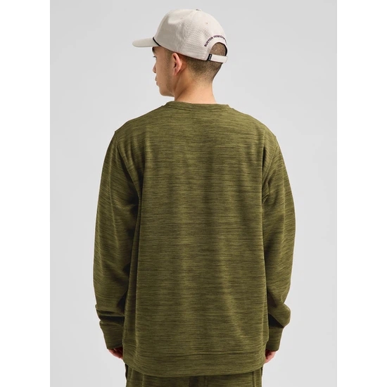 Bluza Aktywna Burton Oak Crew (Dried Moss Heather) FW27_2