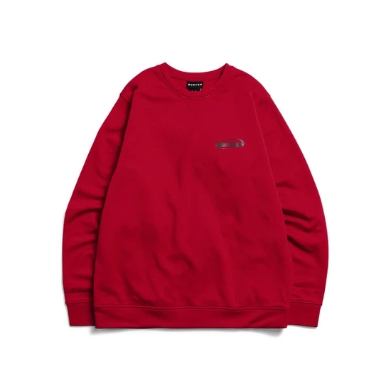 Bluza Aktywna Burton Oak Crew (Geranium Red) FW27_5