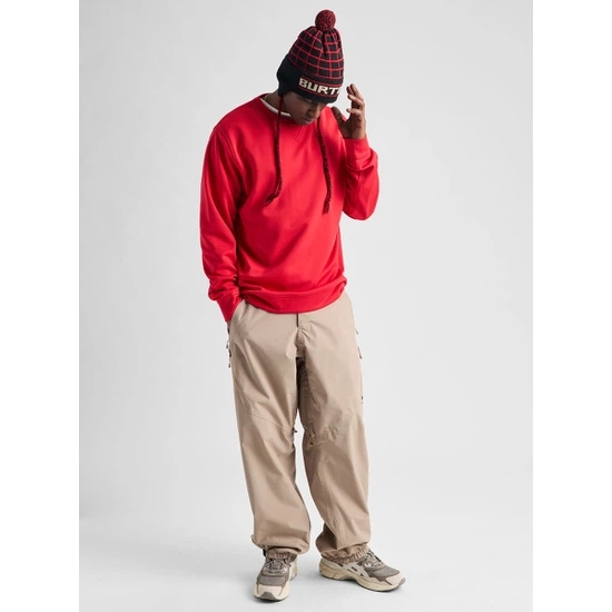 Bluza Aktywna Burton Oak Crew (Geranium Red) FW27_3