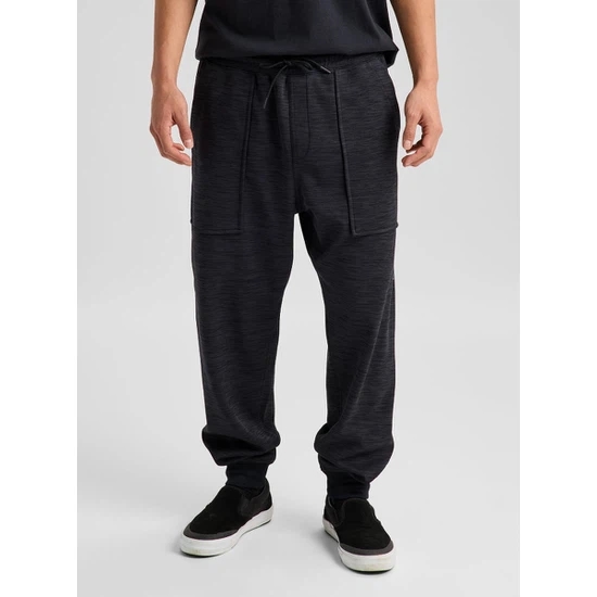 Spodnie Dresowe Burton Oak (True Black Heather) FW27_1