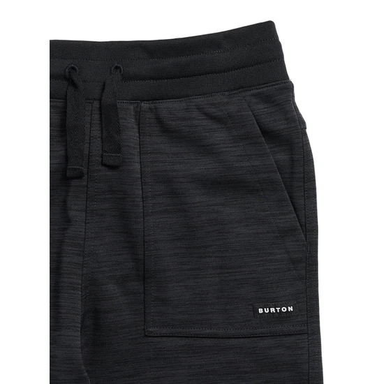 Dziecięce Spodnie Dresowe Burton Oak (True Black Heather) FW27_4