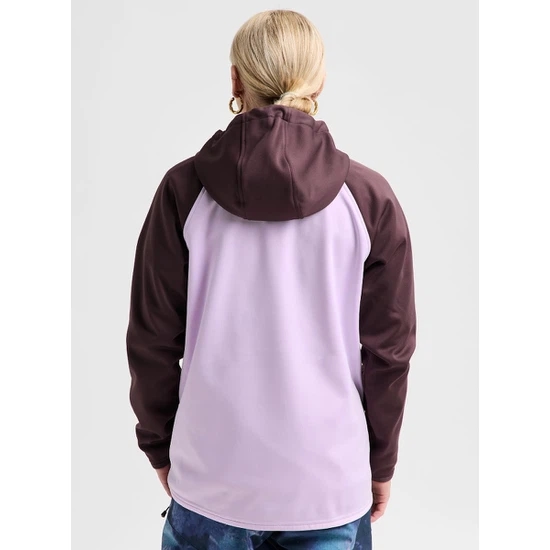 Damska Bluza Aktywna Burton Crown Weatherproof PO (Bear Hug Brown/Moondust Purple) FW27_2