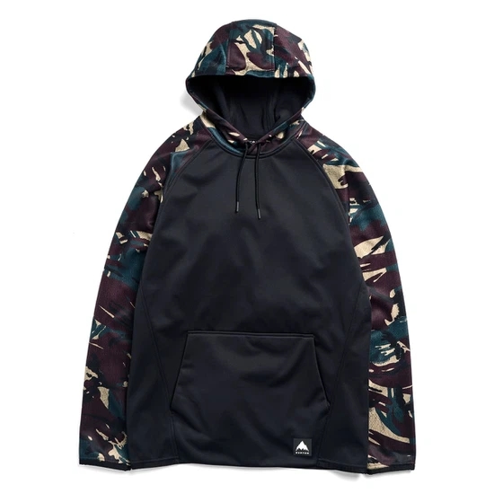 Bluza Aktywna Burton Crown Weatherproof PO (Seersucker/True Black) FW27_5
