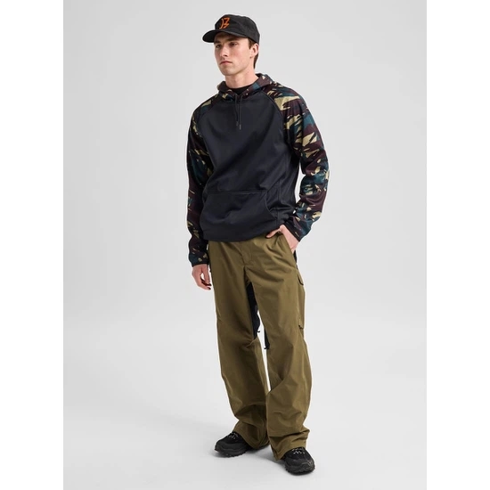 Bluza Aktywna Burton Crown Weatherproof PO (Seersucker/True Black) FW27_3
