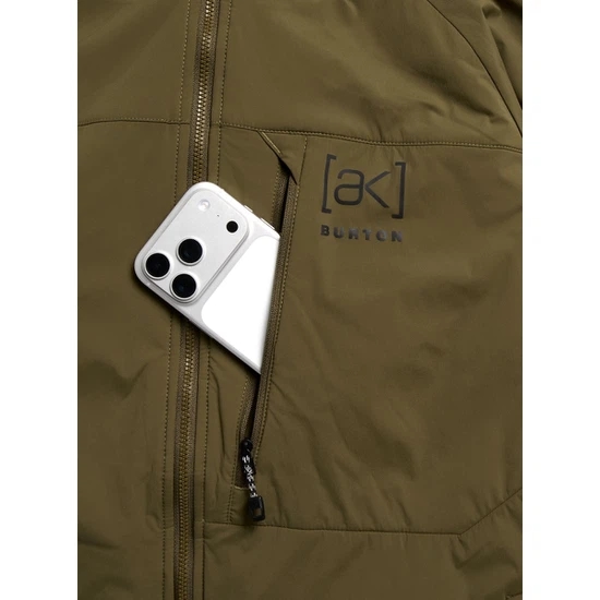 Ocieplacz Burton AK Helium Hooded Stretch Insulated (Dried Moss) FW27_4