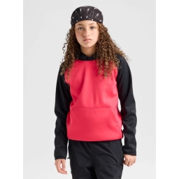 Dziecięca Bluza Aktywna Burton Crown Weatherproof PO (True Black/Azalea Pink) FW27_1 thumbnail