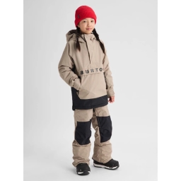 Dziecięca Kurtka Snowboardowa Burton Frostner Anorak (Summit Taupe/True Black) FW27_3 thumbnail