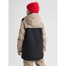 Dziecięca Kurtka Snowboardowa Burton Frostner Anorak (Summit Taupe/True Black) FW27_2 thumbnail
