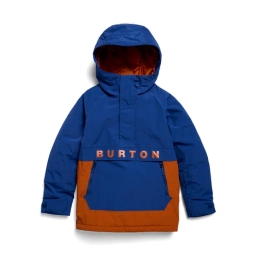 Dziecięca Kurtka Snowboardowa Burton Frostner Anorak (Twilight Blue/Spiced Chai) FW27_8 thumbnail