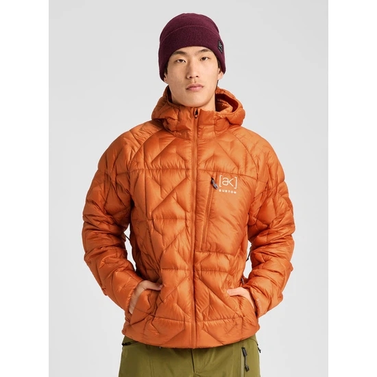 Ocieplacz Burton AK Baker Hooded Down (Goldfish Orange) FW27_1