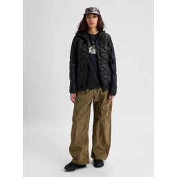 Damski Ocieplacz Burton AK Baker Hooded Down (True Black) FW27_3 thumbnail