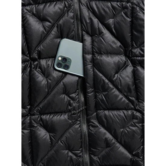 Damski Ocieplacz Burton AK Baker Hooded Down (True Black) FW27_4