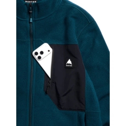 Bluza Aktywna Burton Cinder FZ (Atlantic Teal) FW27_4 thumbnail