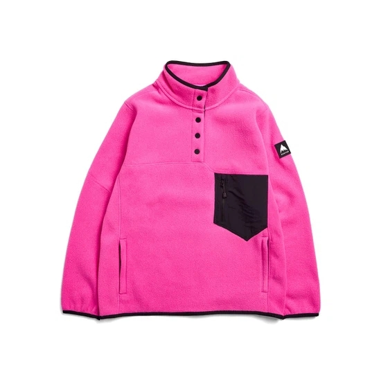 Damska Bluza Aktywna Burton Cinder PO (Shockwave Pink/True Black) FW27_5
