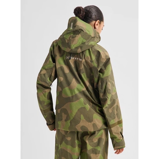 Damska Kurtka Snowboardowa Burton AK Acamar GORE-TEX PRO 3L (Keel Camo) FW27_2