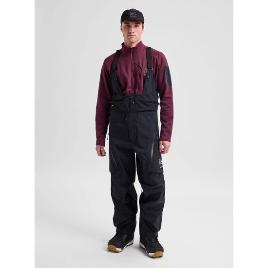 Spodnie Snowboardowe Burton AK Acamar GORE-TEX PRO 3L Bib (True Black) FW27_1