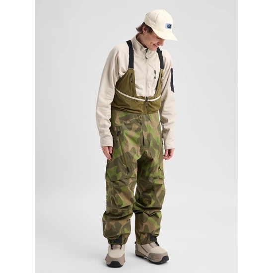 Spodnie Snowboardowe Burton AK Acamar GORE-TEX PRO 3L Bib (Keel Camo) FW27_2