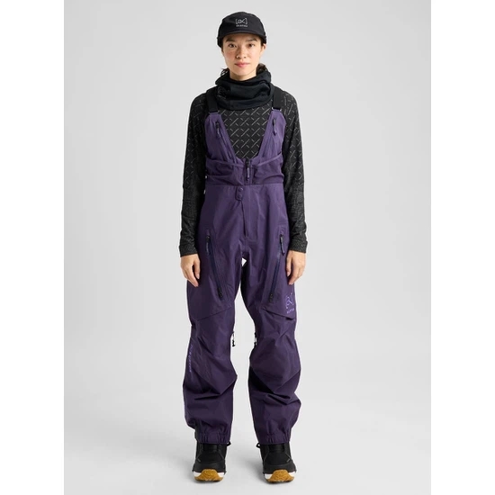 Damskie Spodnie Snowboardowe Burton AK Acamar GORE-TEX PRO 3L Bib (Nightshade Purple) FW27_1
