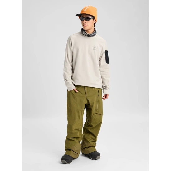 Bluza Aktywna Burton AK Baker Stretch Crew (Chinchilla Gray) FW27_3