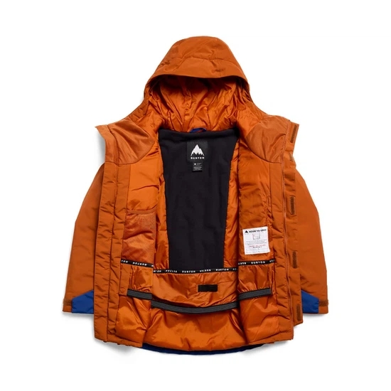 Dziecięca Kurtka Snowboardowa Burton Ascutney 2L (Spiced Chai/Twilight Blue) FW27_7