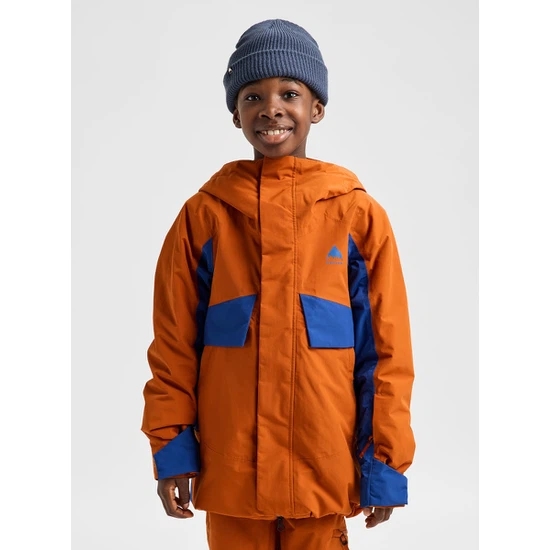 Dziecięca Kurtka Snowboardowa Burton Ascutney 2L (Spiced Chai/Twilight Blue) FW27_1
