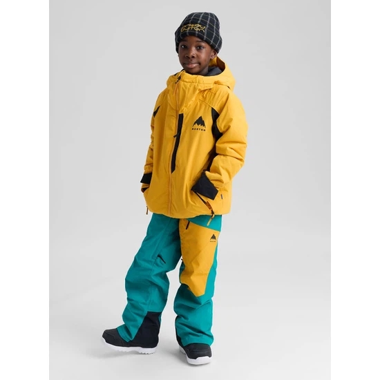 Dziecięca Kurtka Snowboardowa Burton Hillslope (Goldenrod/True Black) FW27_3