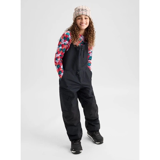 Dziecięce Spodnie Snowboardowe Burton GORE-TEX Powline Bib (True Black) FW27_2