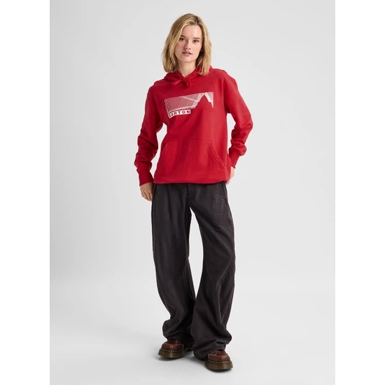 Bluza Burton Elmore PO (Geranium Red) FW27_4