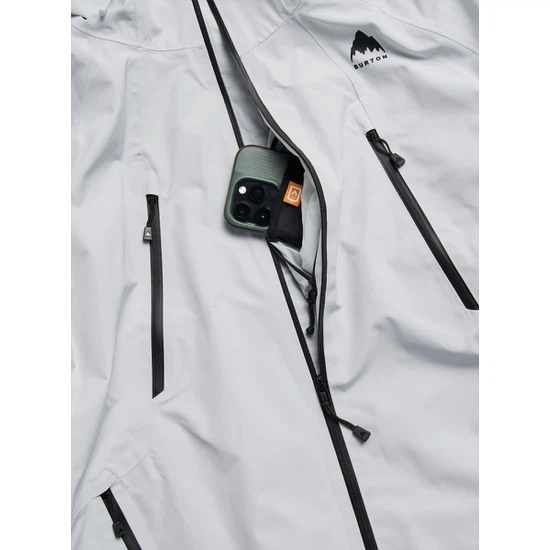 Kurtka Snowboardowa Burton Reserve GORE-TEX 2L (Gray Cloud) FW27_4