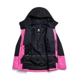 Damska Kurtka Snowboardowa Burton Reserve GORE-TEX 2L (True Black/Shockwave Pink) FW27_7 thumbnail