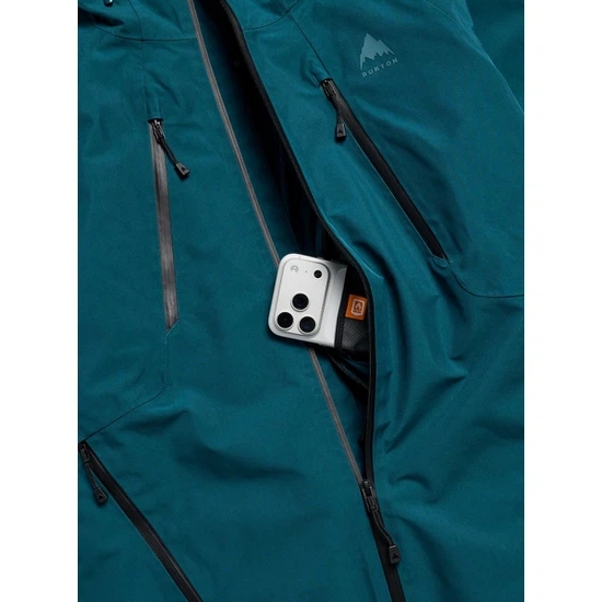 Damska Kurtka Snowboardowa Burton Reserve GORE-TEX 2L (Atlantic Teal) FW27_4