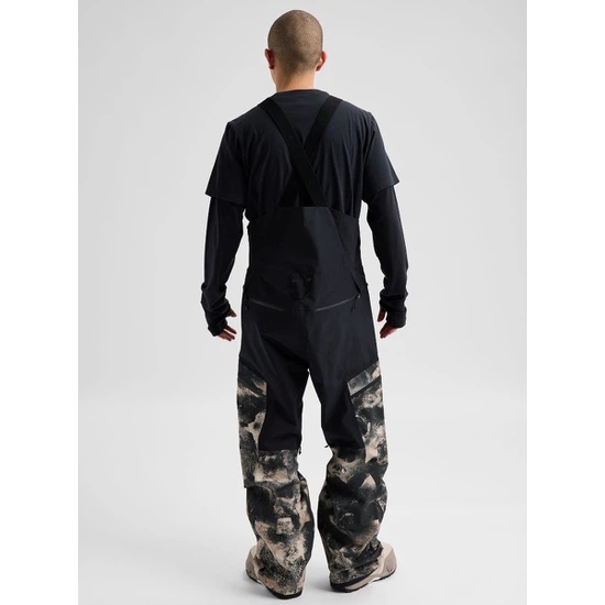 Spodnie Snowboardowe Burton Reserve GORE-TEX 2L Bib (Desert Rock/True Black) FW27_3