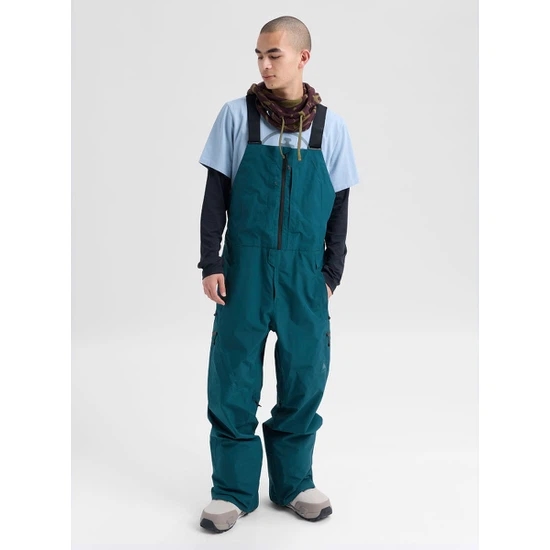 Spodnie Snowboardowe Burton Reserve GORE-TEX 2L Bib (Atlantic Teal) FW27_1