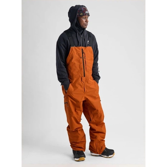 Spodnie Snowboardowe Burton Reserve GORE-TEX 2L Bib (Spiced Chai) FW27_2