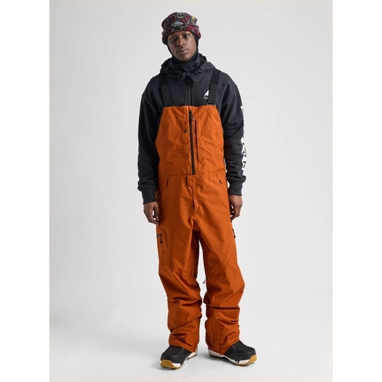 Spodnie Snowboardowe Burton Reserve GORE-TEX 2L Bib (Spiced Chai) FW27_1