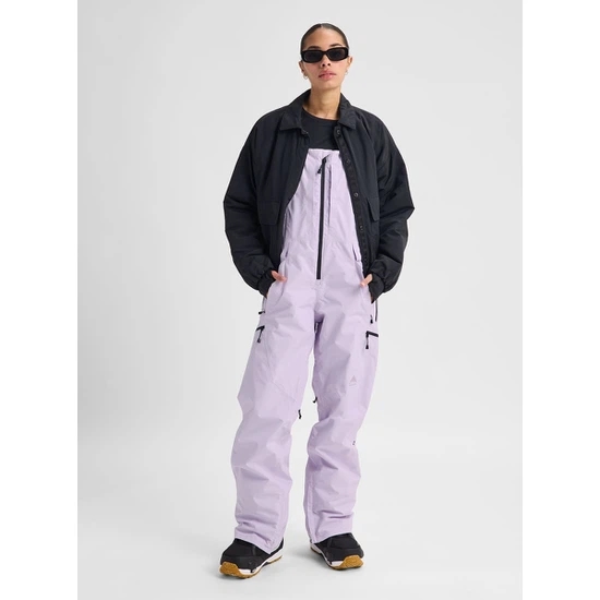 Damskie Spodnie Snowboardowe Burton Reserve GORE-TEX 2L Bib (Moondust Purple) FW27_2